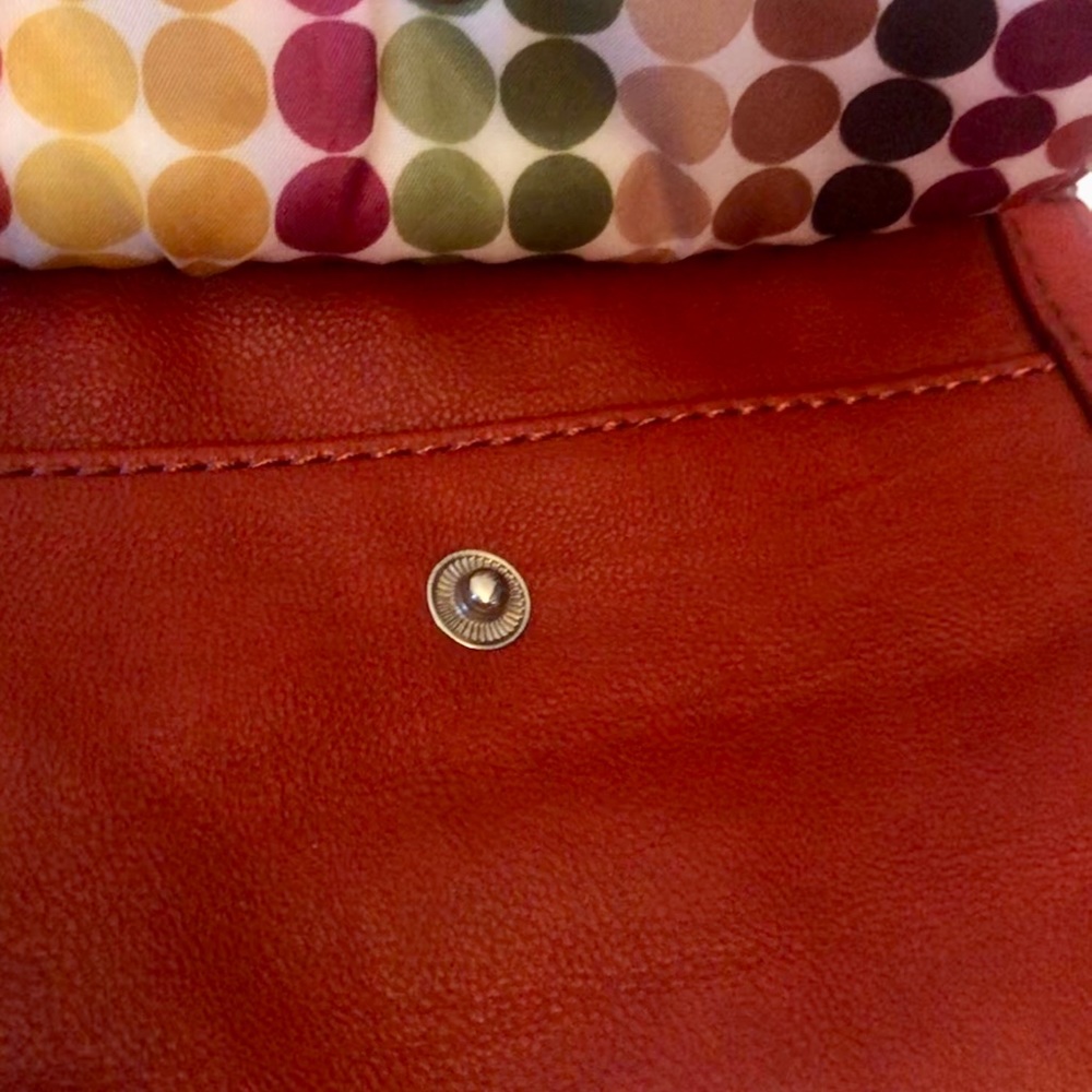 Franco Sarto Leather Clutch